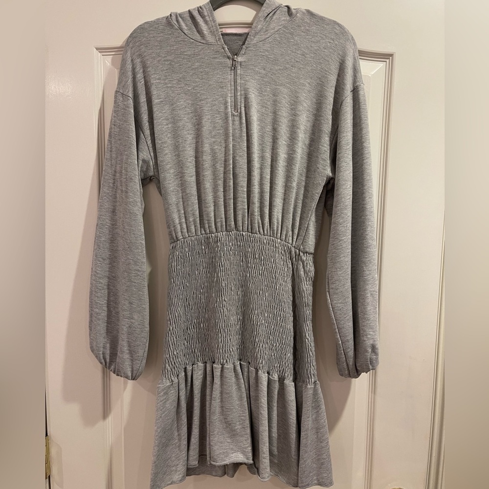 Blue Blush Grey Dress